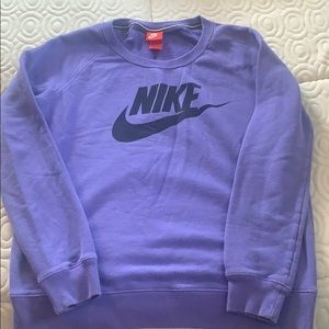 Purple Nike Women’s Sweatshirt